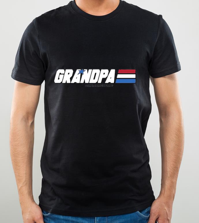 Original Grandpa A Real American Hero Father's Day shirt