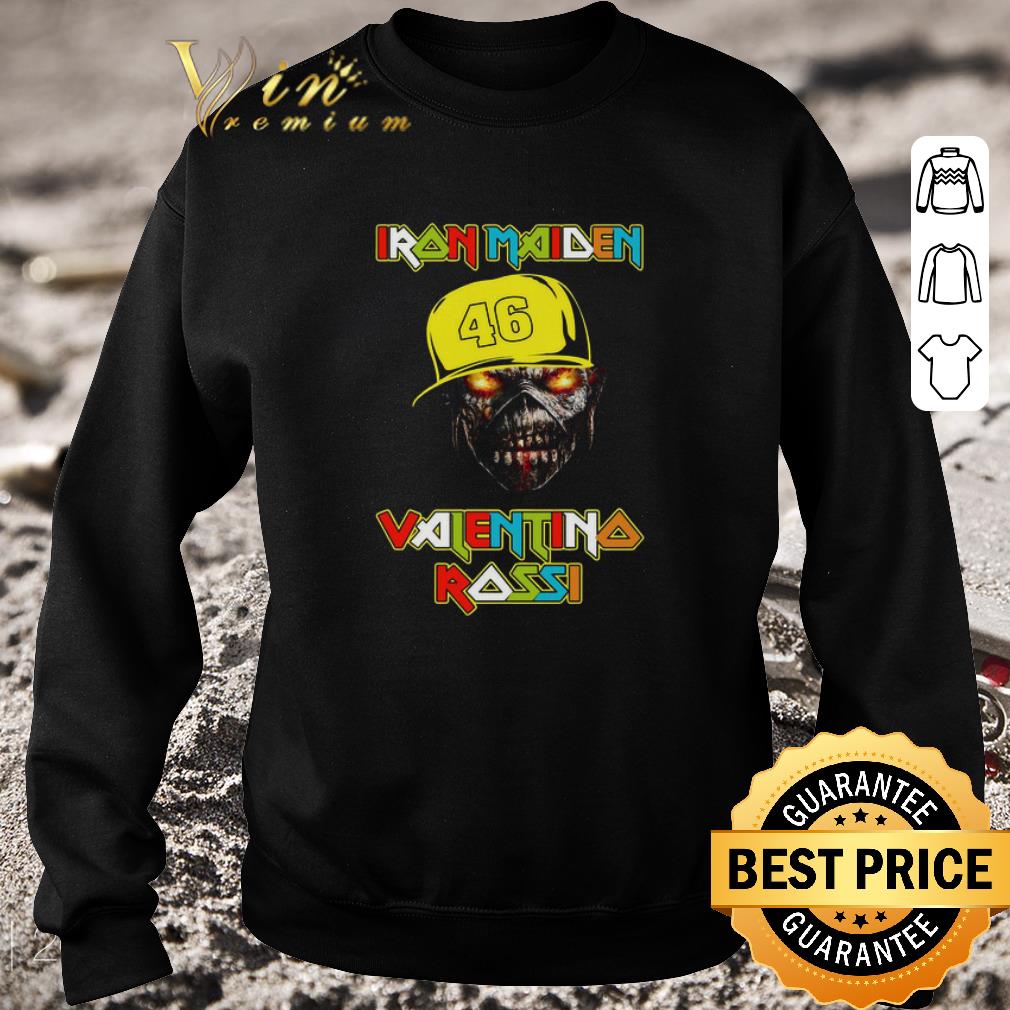 Hot Iron Maiden Eddie VR46 Valentino Rossi shirt 6 Hot Iron Maiden Eddie VR46 Valentino Rossi shirt