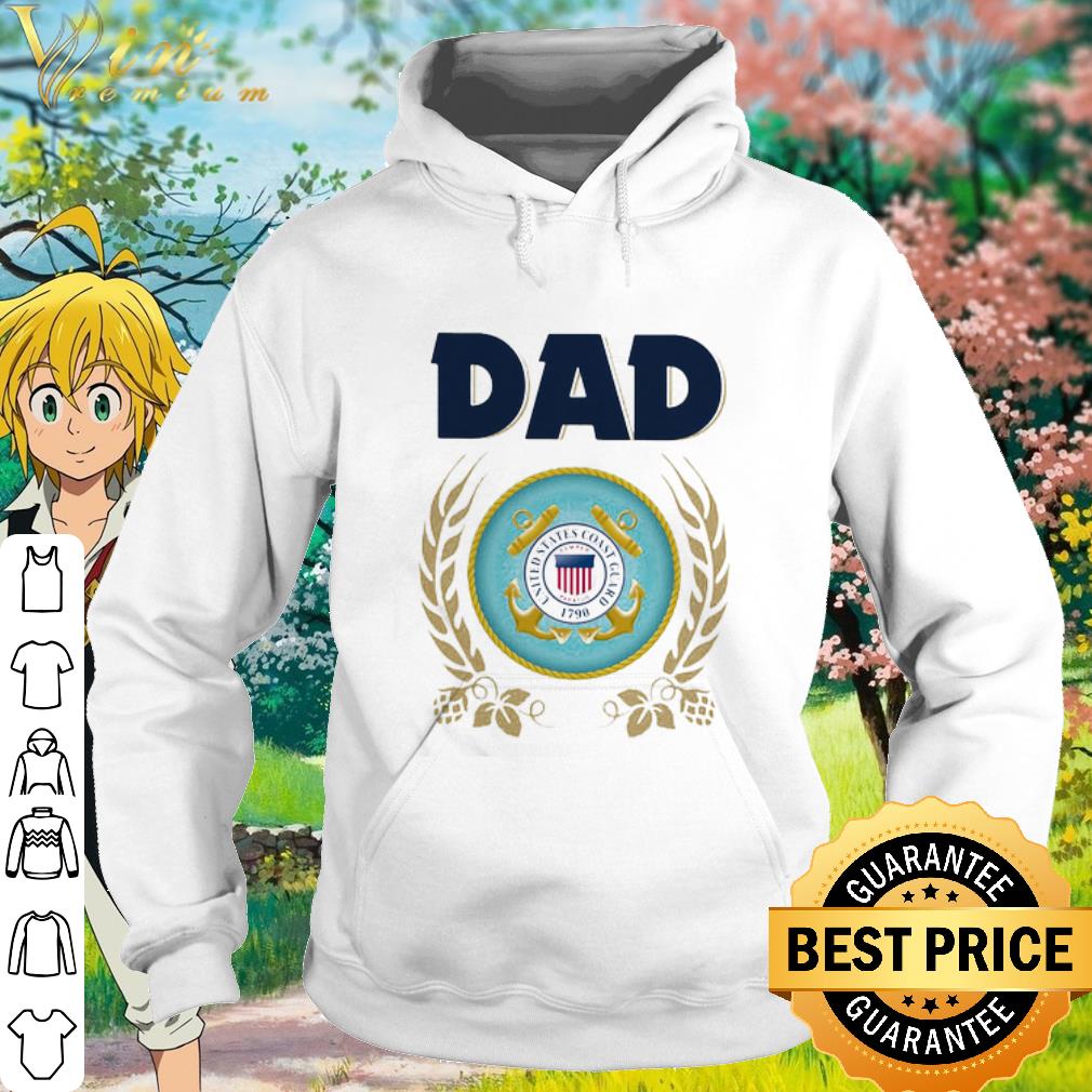 Pretty United States Coast Guard 1790 Dad Father's day shirt 6 Pretty United States Coast Guard 1790 Dad Father's day shirt