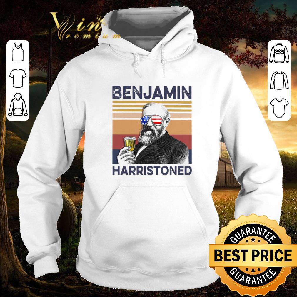 Official Benjamin Harrison Harristoned Drink Beer Glass American Flag shirt 6 Official Benjamin Harrison Harristoned Drink Beer Glass American Flag shirt