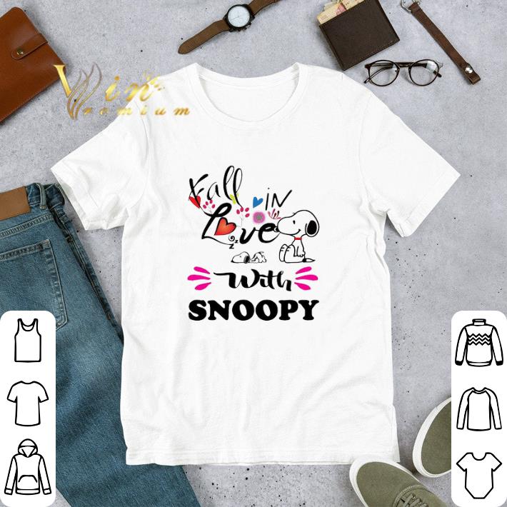 Funny Fall in love with Snoopy Peanuts shirt 6 Funny Fall in love with Snoopy Peanuts shirt