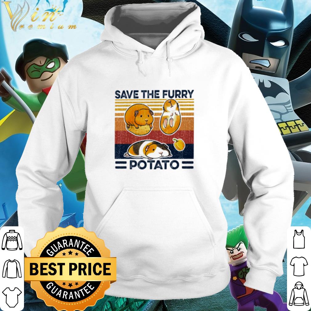 Cool Save the furry potato retro shirt