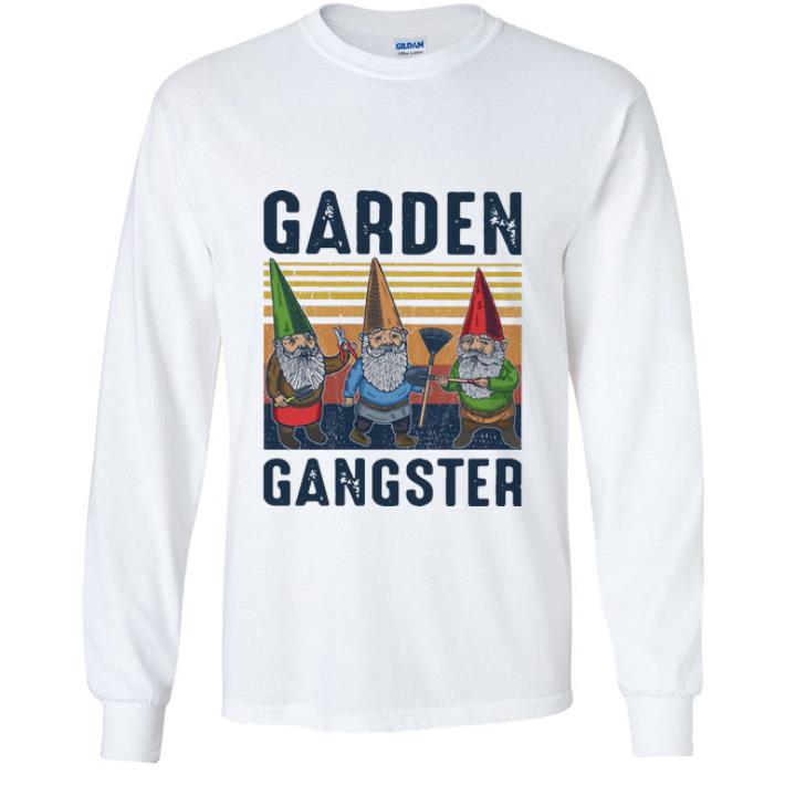 Premium Vintage Gnomies Garden Gangster shirt