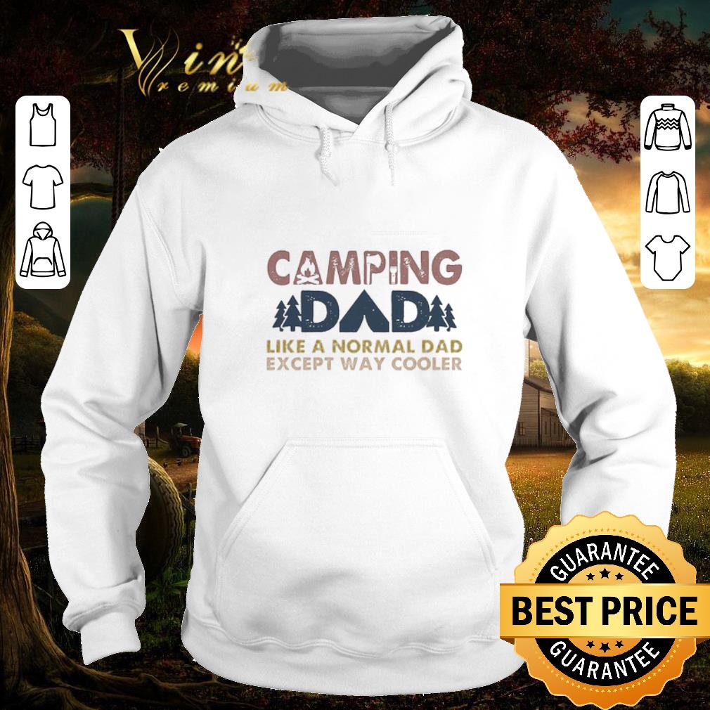 Pretty Camping DAD like a normal dad except way cooler shirt