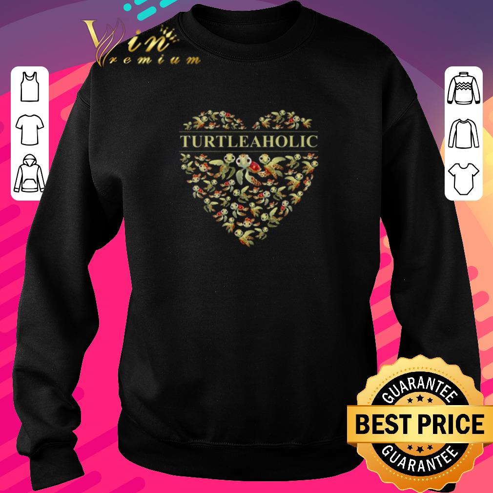 Original Love Sea Turtle Aholic heart shirt