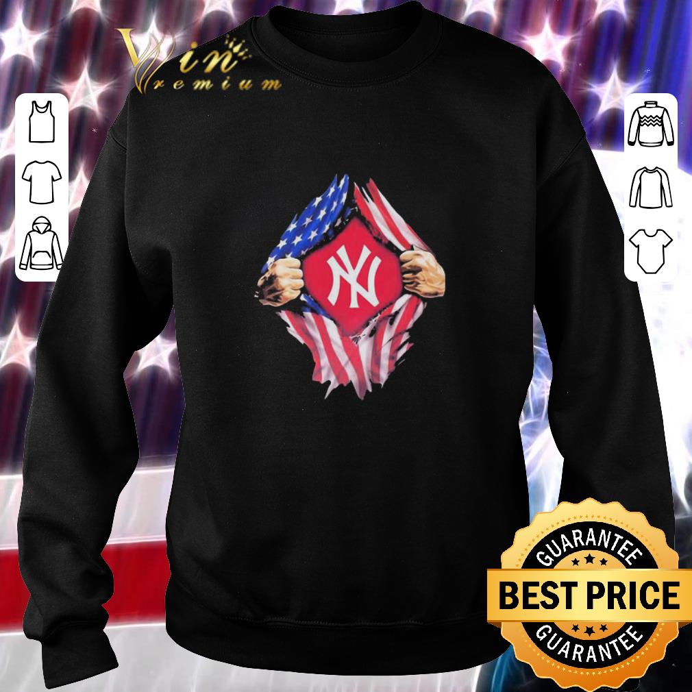 Premium New York Yankees Insides Me American Flag Independence Day shirt