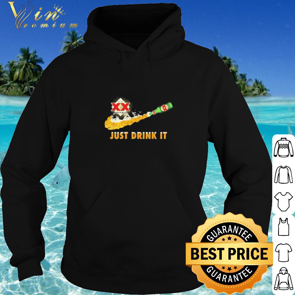 Premium Dos Equis Beer Nike Logo Just Drink It shirt