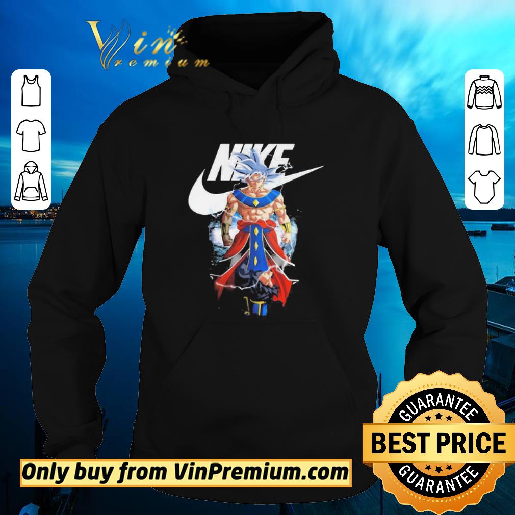 Pretty Dragon ball 7 songoku nike logo shirt