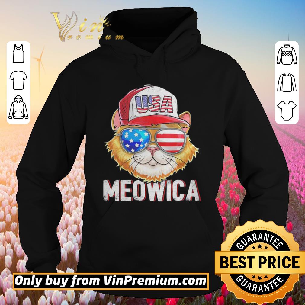 Awesome Meowica Cat Hat Sunglasses USA American Flag Independence Day shirt 6 Awesome Meowica Cat Hat Sunglasses USA American Flag Independence Day shirt