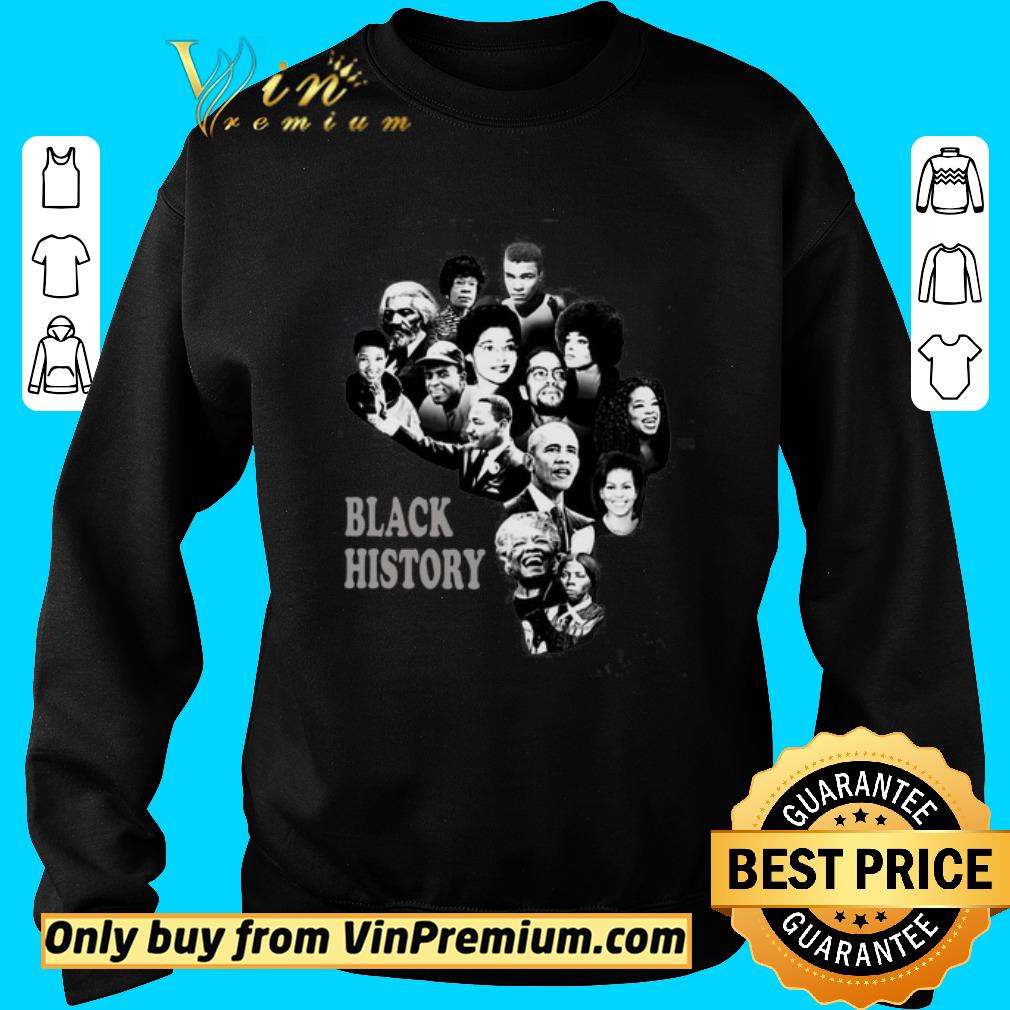 Hot Black History Month Famous Characters shirt 2 Hot Black History Month Famous Characters shirt