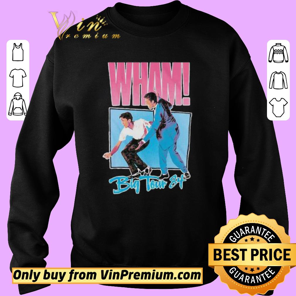 Hot Wham big tour 84 george michael shirt