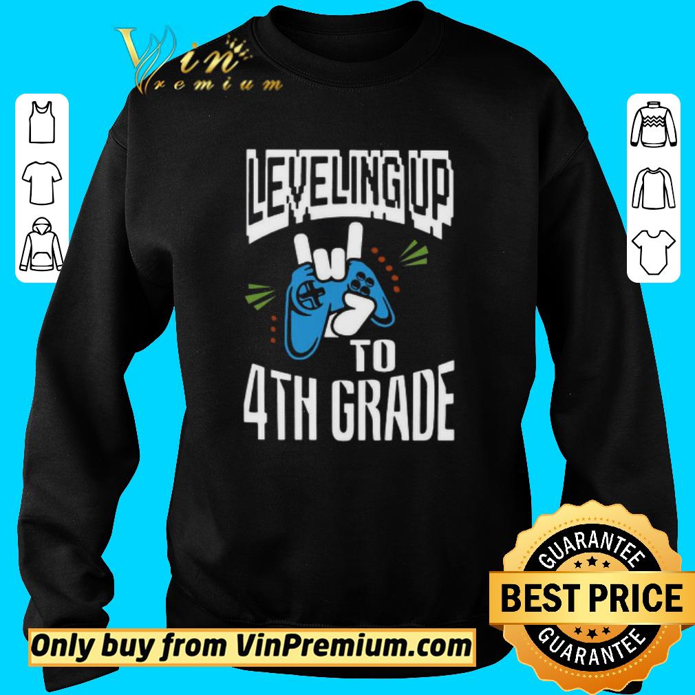 Pretty Leveling Up To 4TH Grade shirt