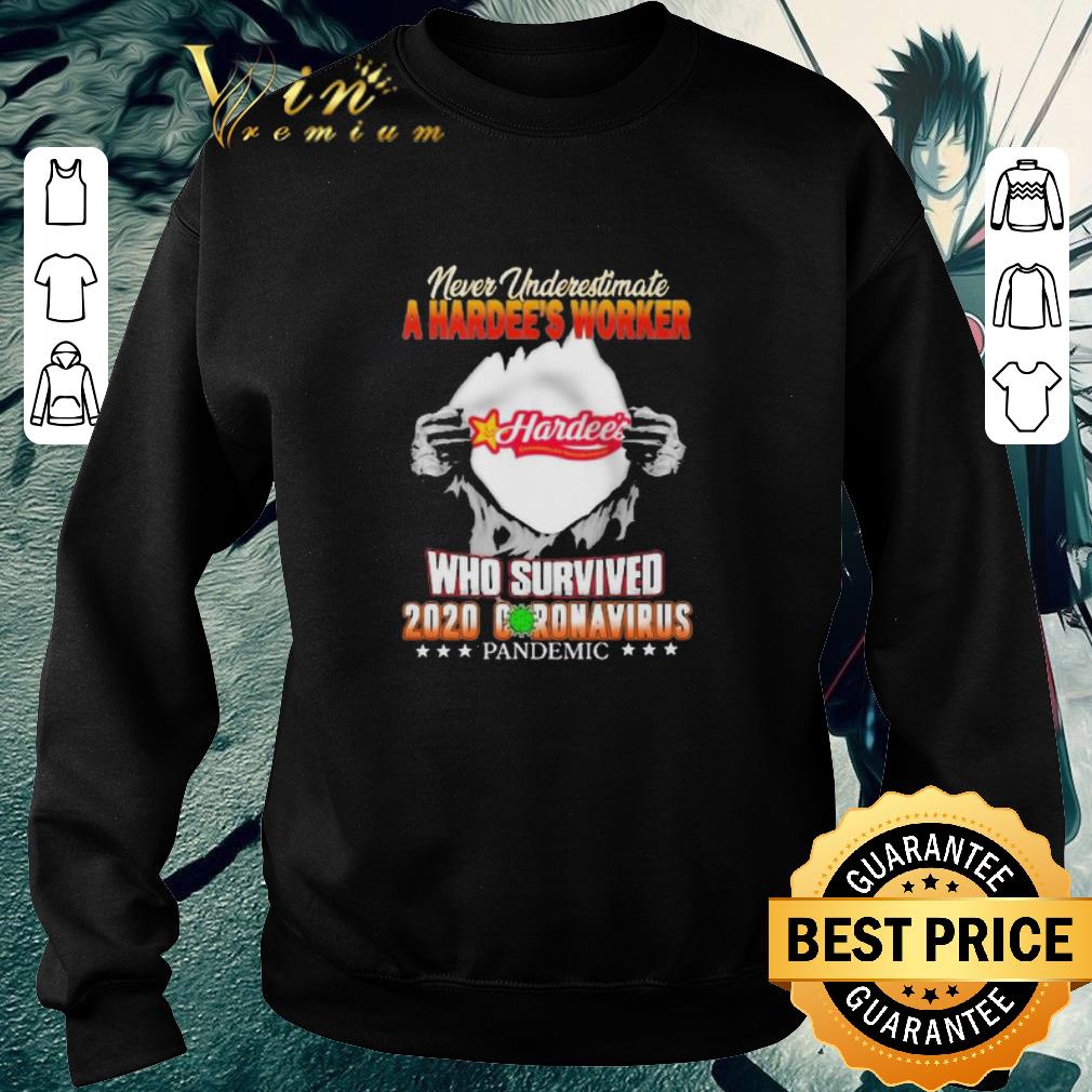 Nice Never Underestimate A Hardee’s Worker Who Survived 2020 Coronavirus shirt 6 Nice Never Underestimate A Hardee’s Worker Who Survived 2020 Coronavirus shirt
