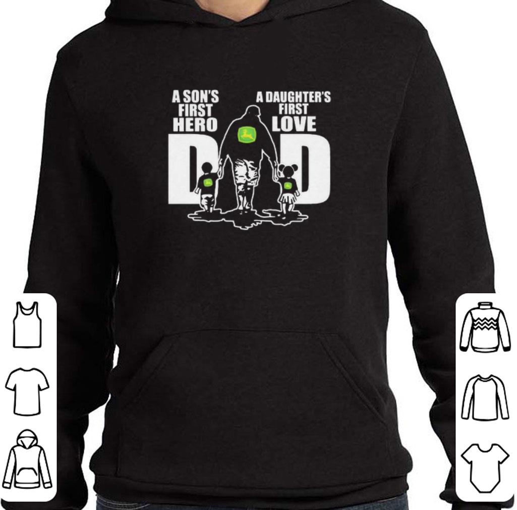 Top John Deere A Son’s First Hero A Daughter’s First Love Dad Father’s Day shirt 6 Top John Deere A Son’s First Hero A Daughter’s First Love Dad Father’s Day shirt