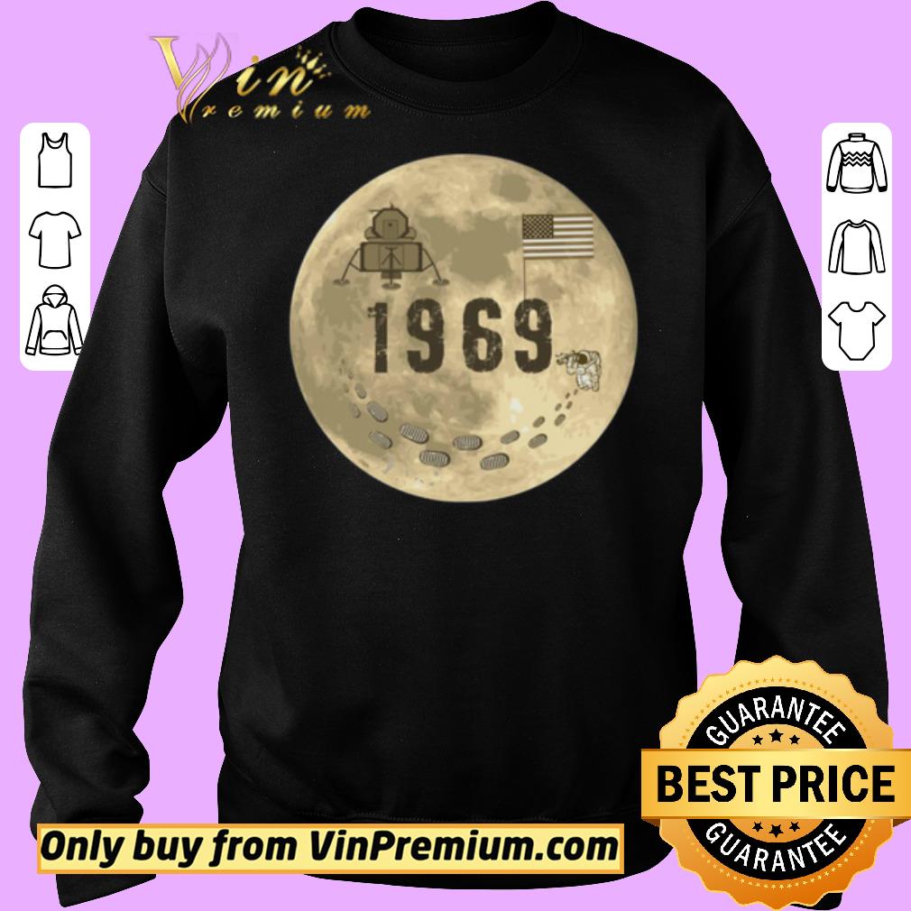 Pretty Fun Moon Landing Smiling Footprint American Flag Lunar Module Apollo 11 First Man 50th Anniversary 1960-2019 Tee shirt 6 Pretty Fun Moon Landing Smiling Footprint American Flag Lunar Module Apollo 11 First Man 50th Anniversary 1960-2019 Tee shirt