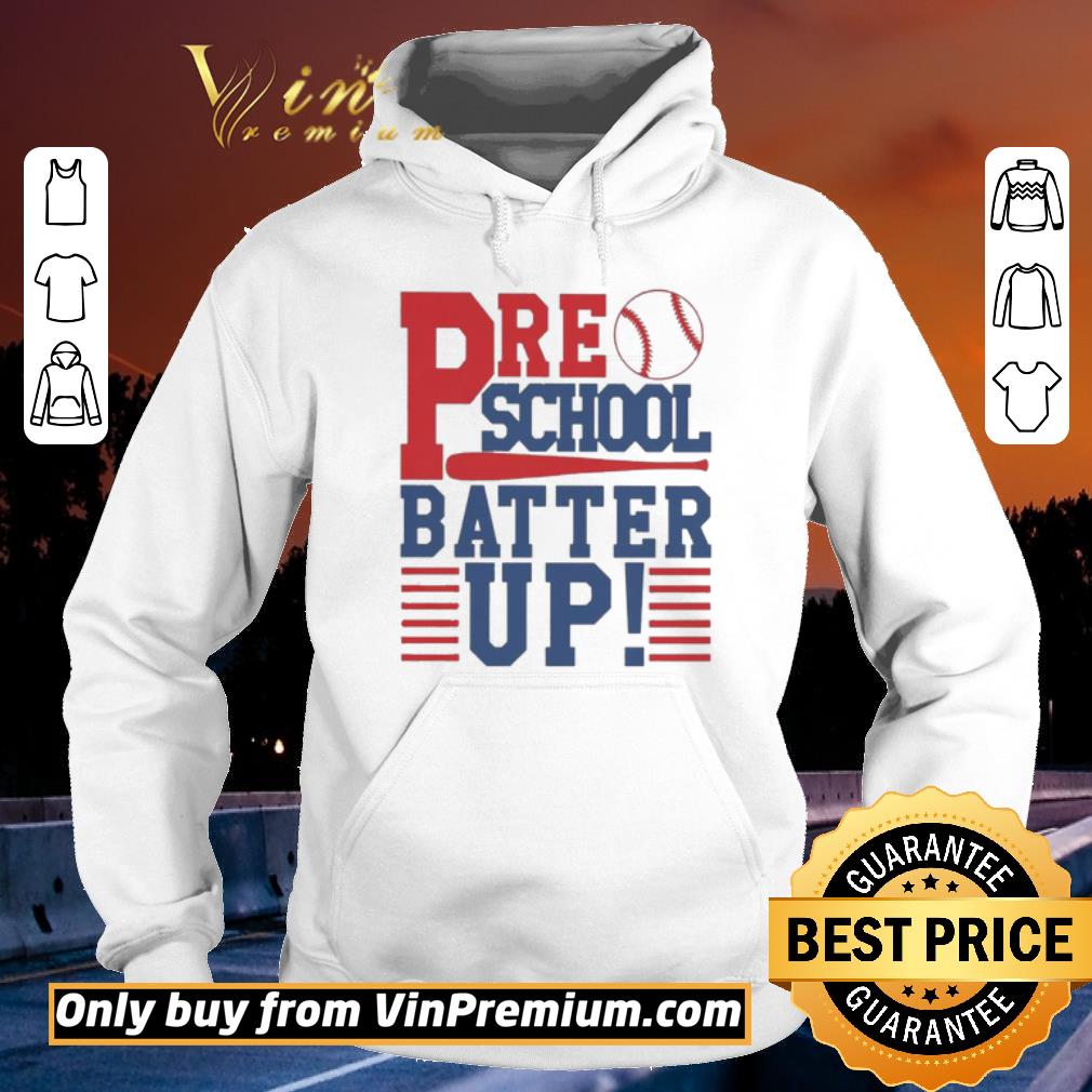 Awesome Tennis Pre-K School Batter up shirt