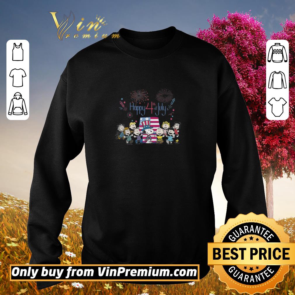 Top The Peanust Snoopy Happy 4th Of July American Flag shirt 6 Top The Peanust Snoopy Happy 4th Of July American Flag shirt
