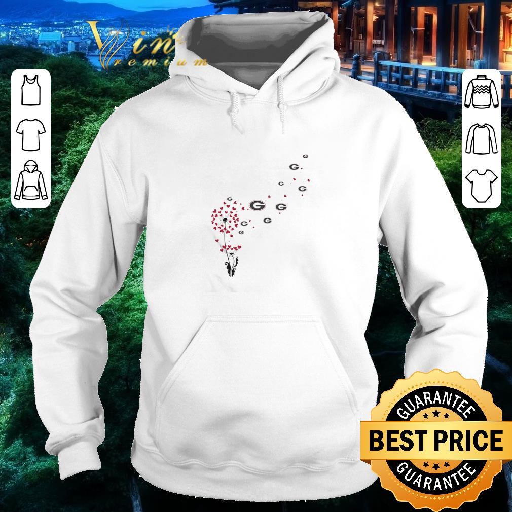Pretty Georgia Bulldogs And Dandelion Flower shirt 6 Pretty Georgia Bulldogs And Dandelion Flower shirt