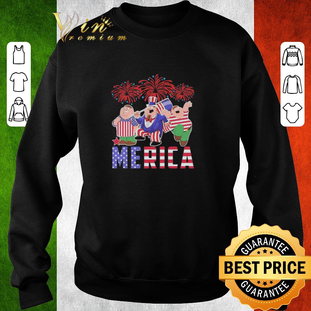 Nice Firework Brown Haired Dipper Pines Merica American Flag shirt