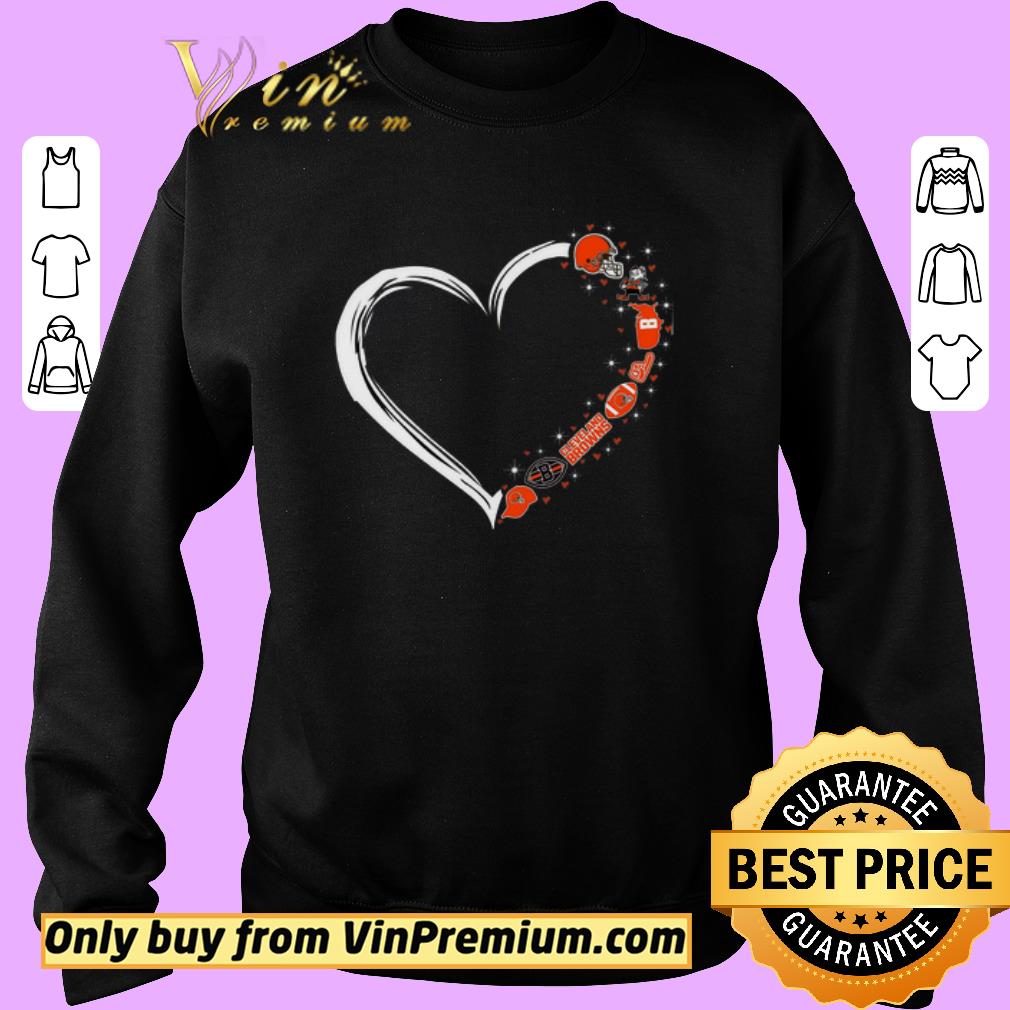 Awesome Love Cleveland Browns Football shirt
