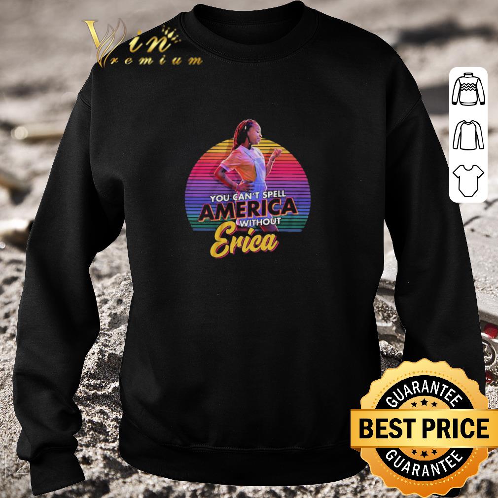 Hot You Can’t Spell America Without Erica Retro shirt