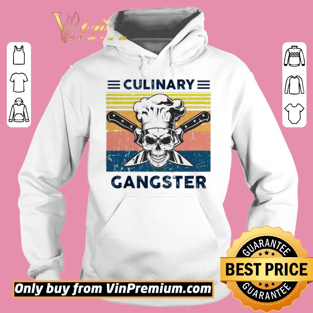 Awesome Culinary gangster vintage shirt