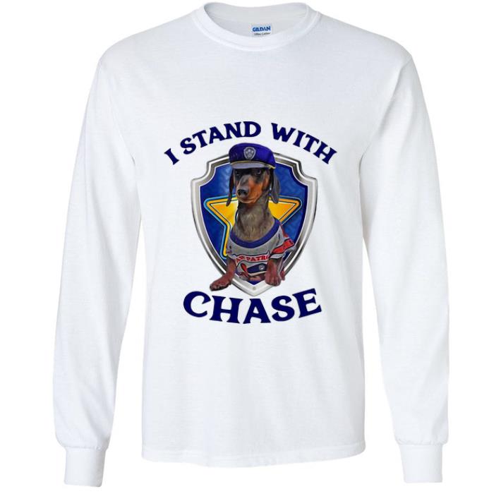 Official Dachshund Police I Stand With Chase shirt