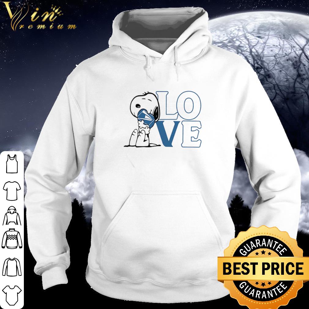 Official Snoopy Hug Heart Love United States Postal Service Logo shirt