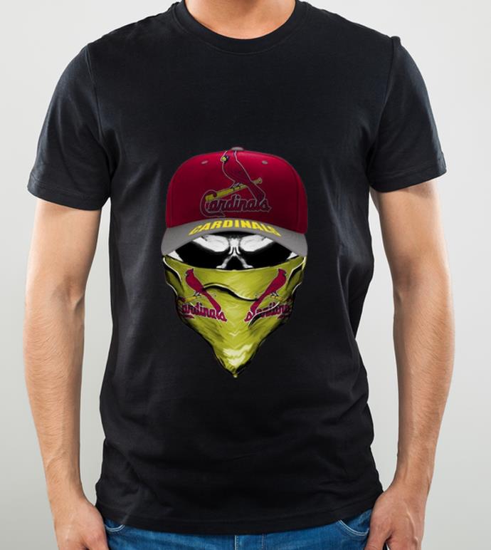 Great St. Louis Cardinals Skull Face Mask shirt
