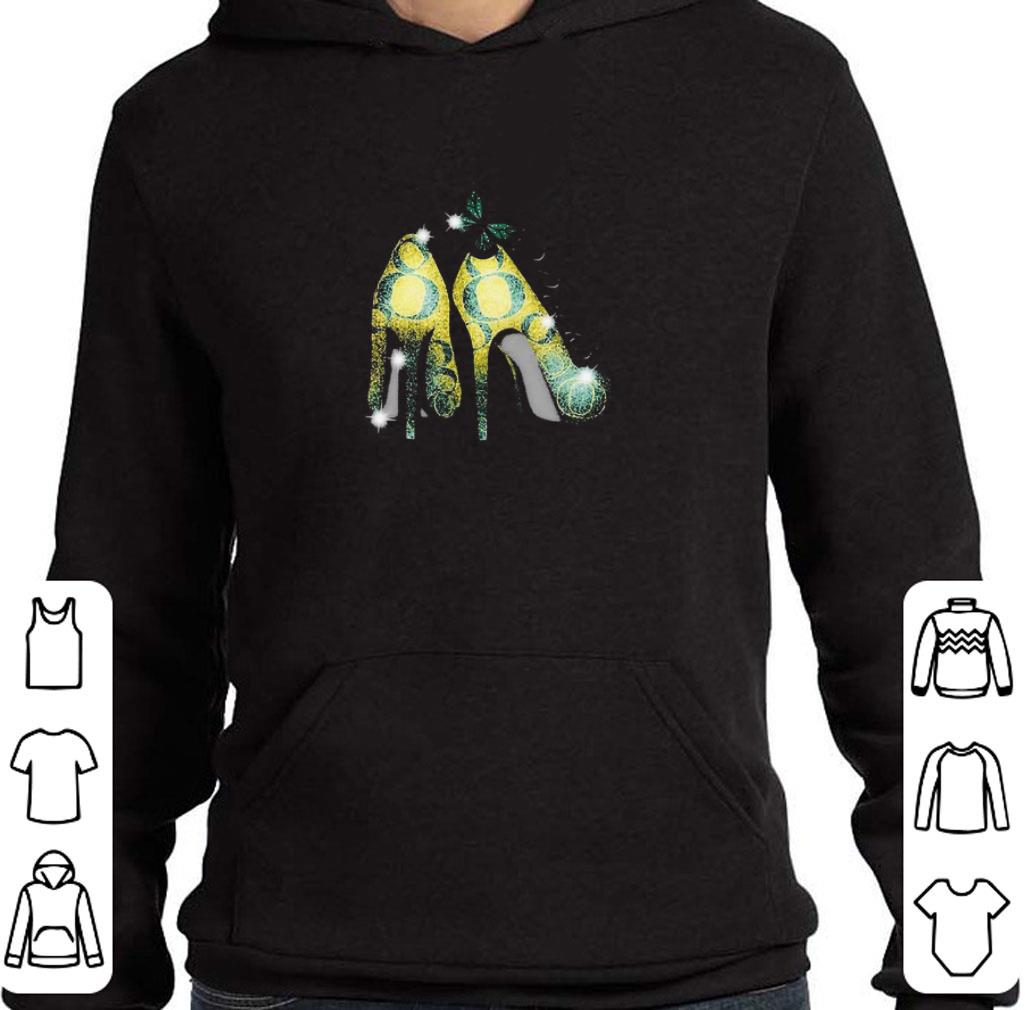 Original High Heels Butterfly Oregon Ducks Glitter shirt 6 Original High Heels Butterfly Oregon Ducks Glitter shirt