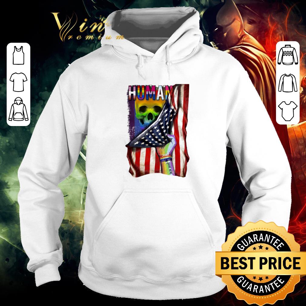 Top LGBT Human Skull Name Here American Flag 4th Of July shirt 6 Top LGBT Human Skull Name Here American Flag 4th Of July shirt
