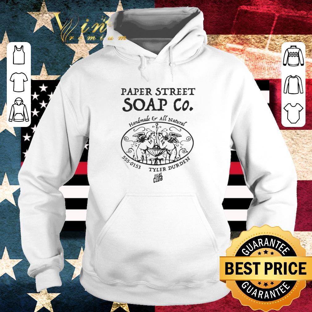 Official Paper street soap co handmade and all natural 555-0153 tyler durden shirt