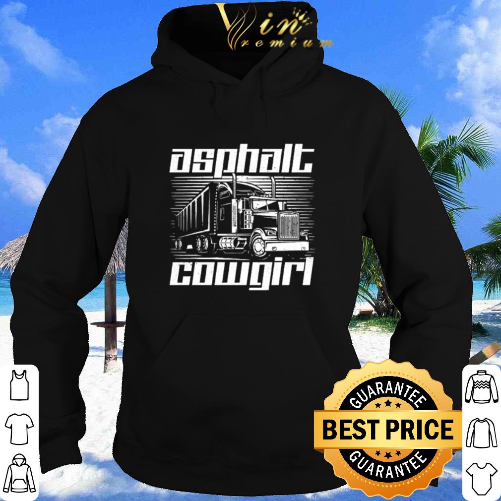Original Asphalt Cowgirl Riding Truck shirt 2 Original Asphalt Cowgirl Riding Truck shirt