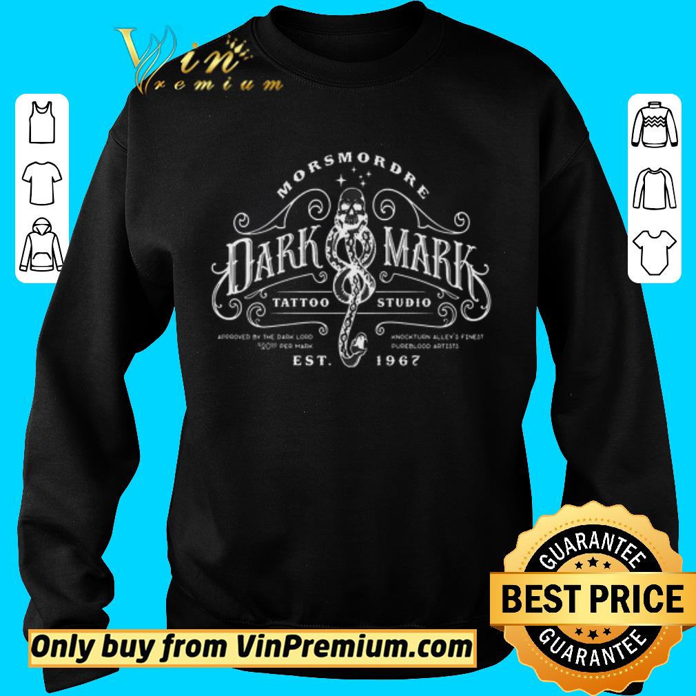 Pretty Morsmordre Dark Mark Tattoo Studio Approved By The Dark Lord shirt 2 Pretty Morsmordre Dark Mark Tattoo Studio Approved By The Dark Lord shirt