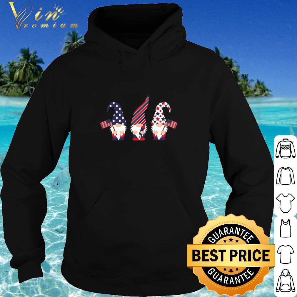 Best Gnomes Patriotic American Flag 4th Of July Independence Day shirt