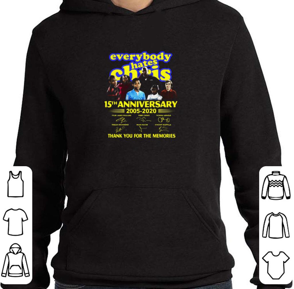 Nice Everybody Hates Chris 15th Anniversary 2005 2020 Signatures shirt