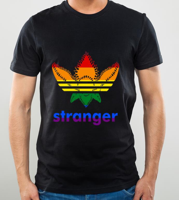 Hot LGBT Adidas Stranger Things shirt