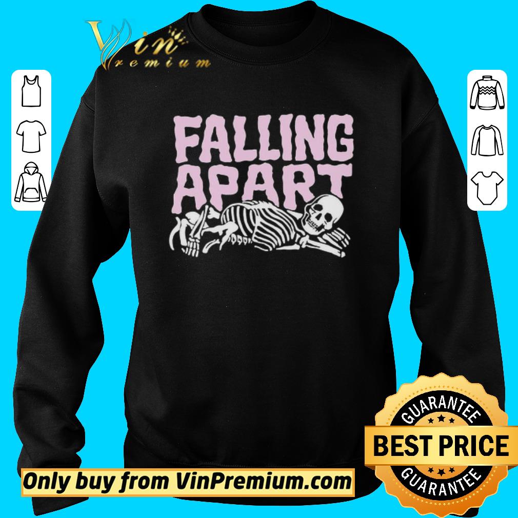 Awesome Skeleton falling apart shirt 2 Awesome Skeleton falling apart shirt