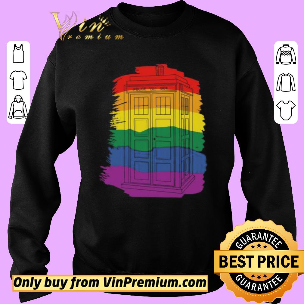 Hot Police Public call box Doctor Who LGBT shirt 6 Hot Police Public call box Doctor Who LGBT shirt