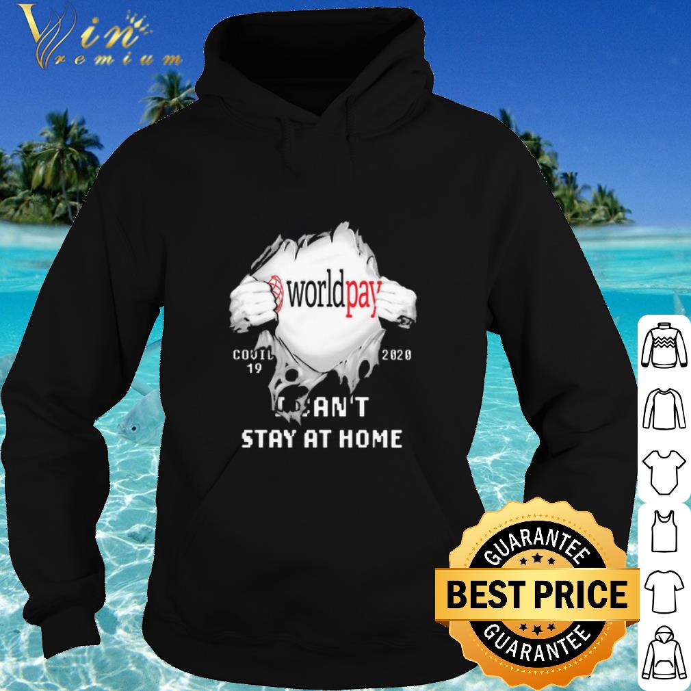 Official Worldpay I can’t stay at home Covid-19 2020 superman shirt