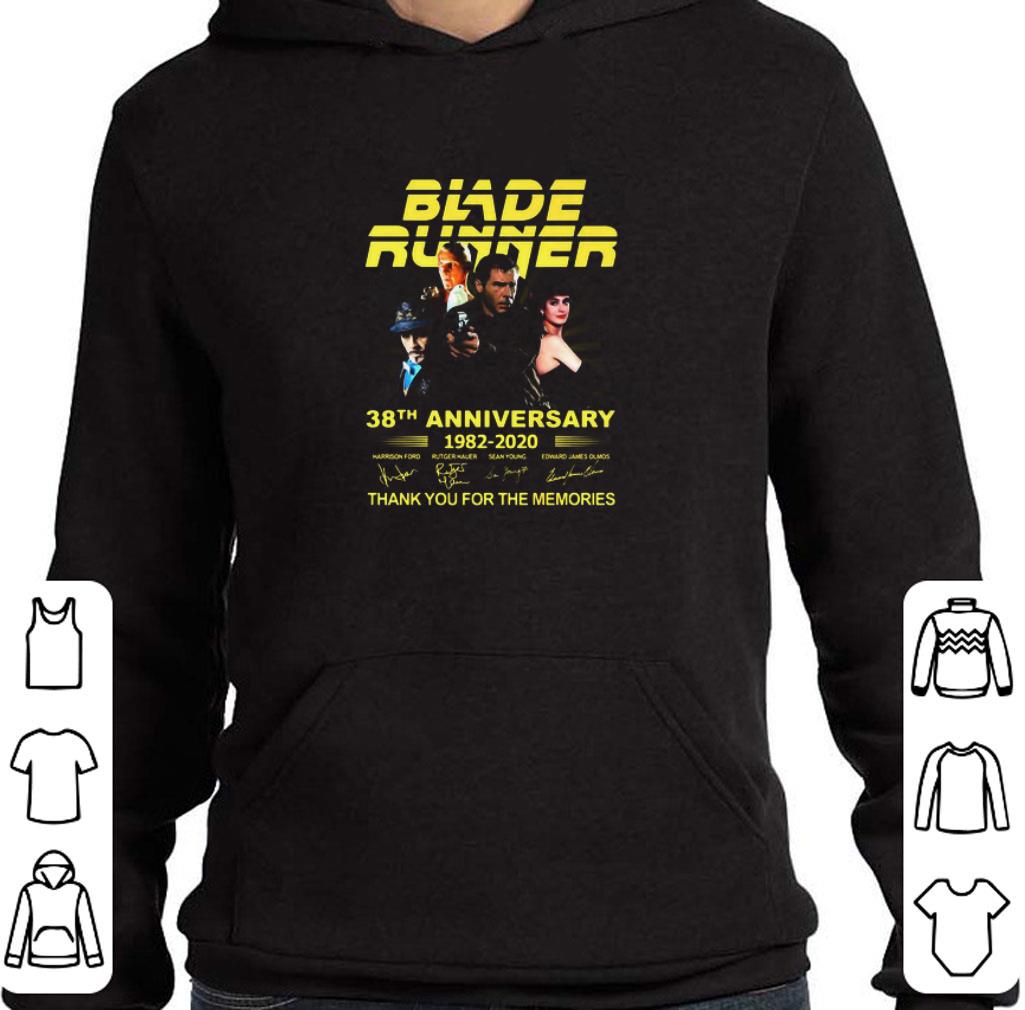 Pretty Blade runner 38th anniversary 1982 2020 thank you for the memories signatures shirt 2 Pretty Blade runner 38th anniversary 1982 2020 thank you for the memories signatures shirt