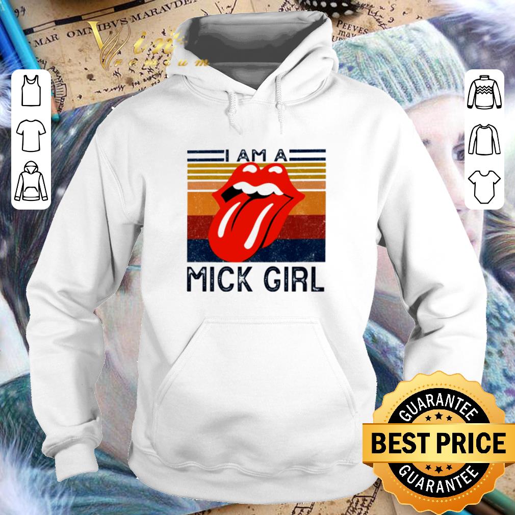 Vintage The Rolling Stones I am a Mick girl shirt