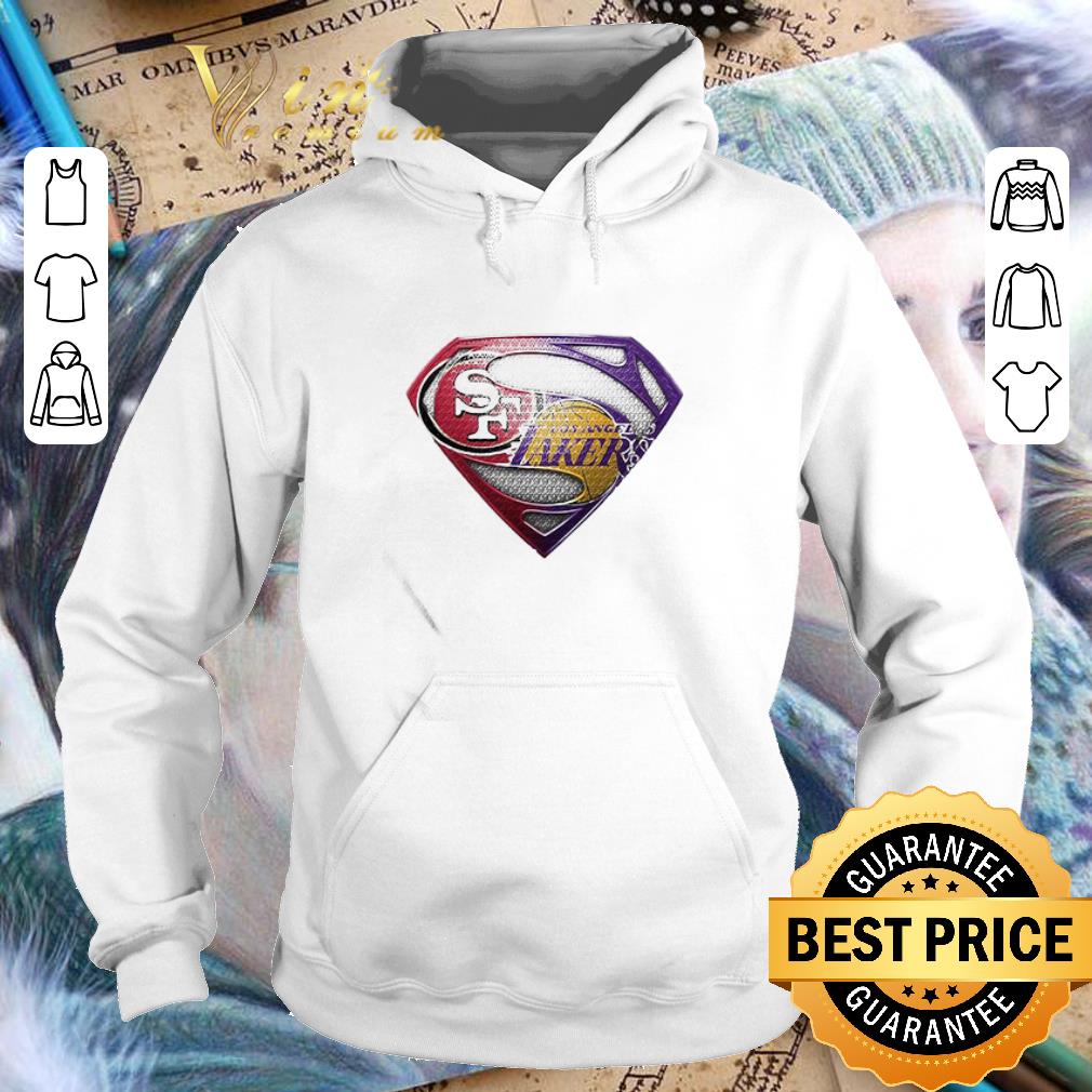 Superman San Francisco 49ers And Los Angeles Lakers shirt 6 Superman San Francisco 49ers And Los Angeles Lakers shirt