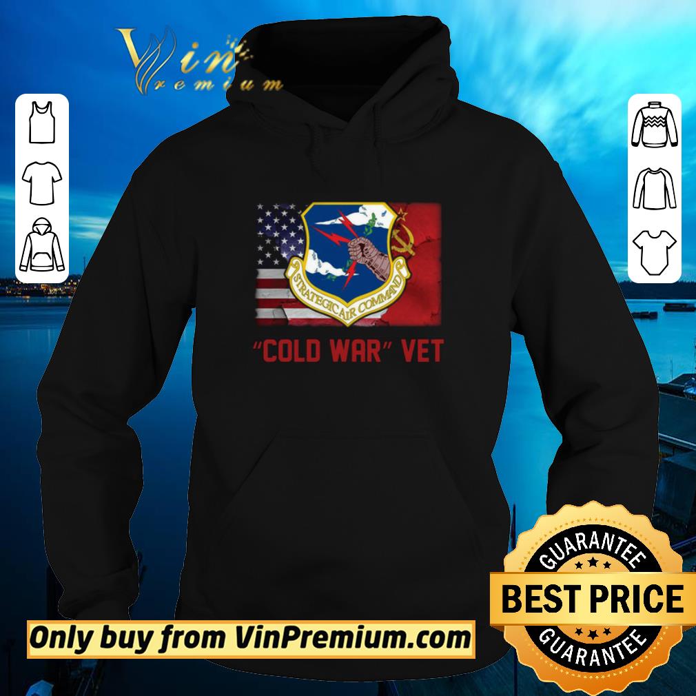 Hot Strategic Air Command Cold War Vet American flag shirt