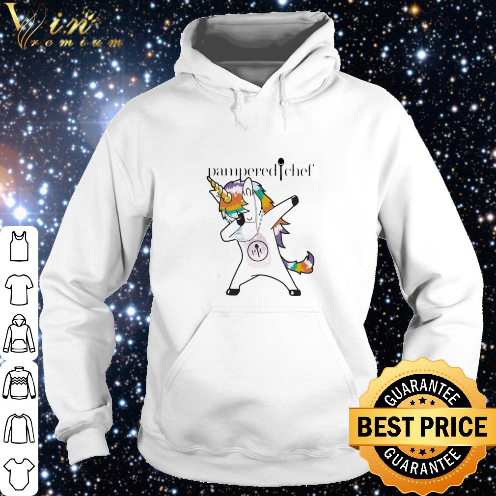 Nice Dabbing unicorn mask pampered chef logo coronavirus shirt