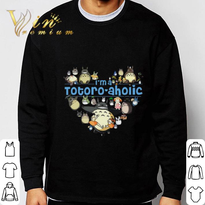 I’m A Totoro Aholic Heart Studio Ghibli shirt 2 I’m A Totoro Aholic Heart Studio Ghibli shirt