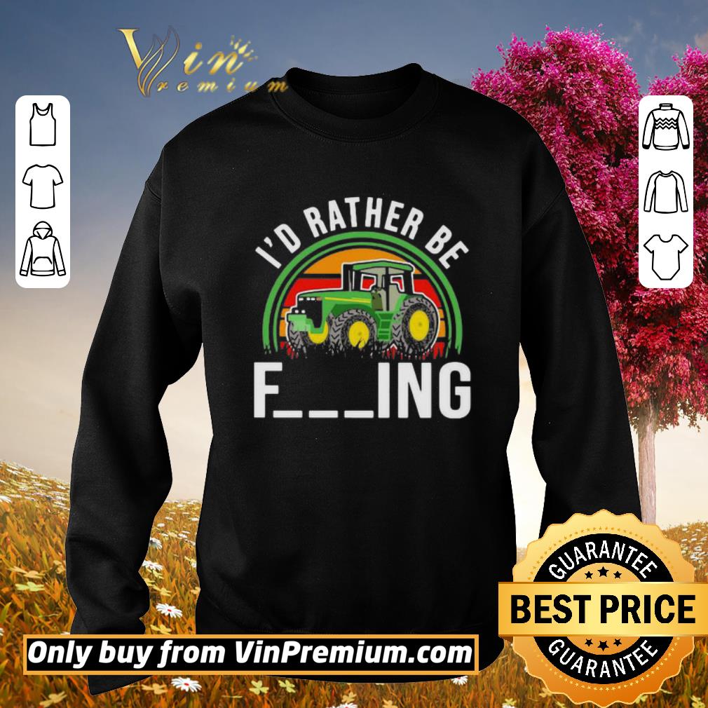 Hot Trucker i’d rather be fucking vintage retro shirt 2 Hot Trucker i’d rather be fucking vintage retro shirt