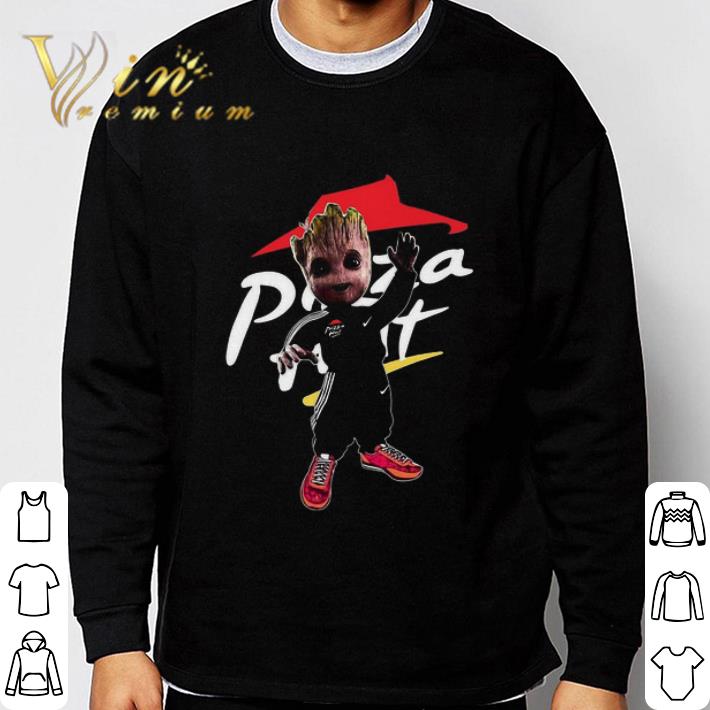 Baby Groot Pizza Hut Logo shirt