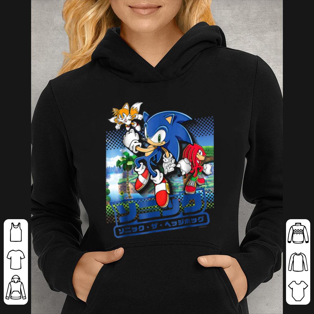 Top Sonic & Friends Japanese shirt 6 Top Sonic & Friends Japanese shirt