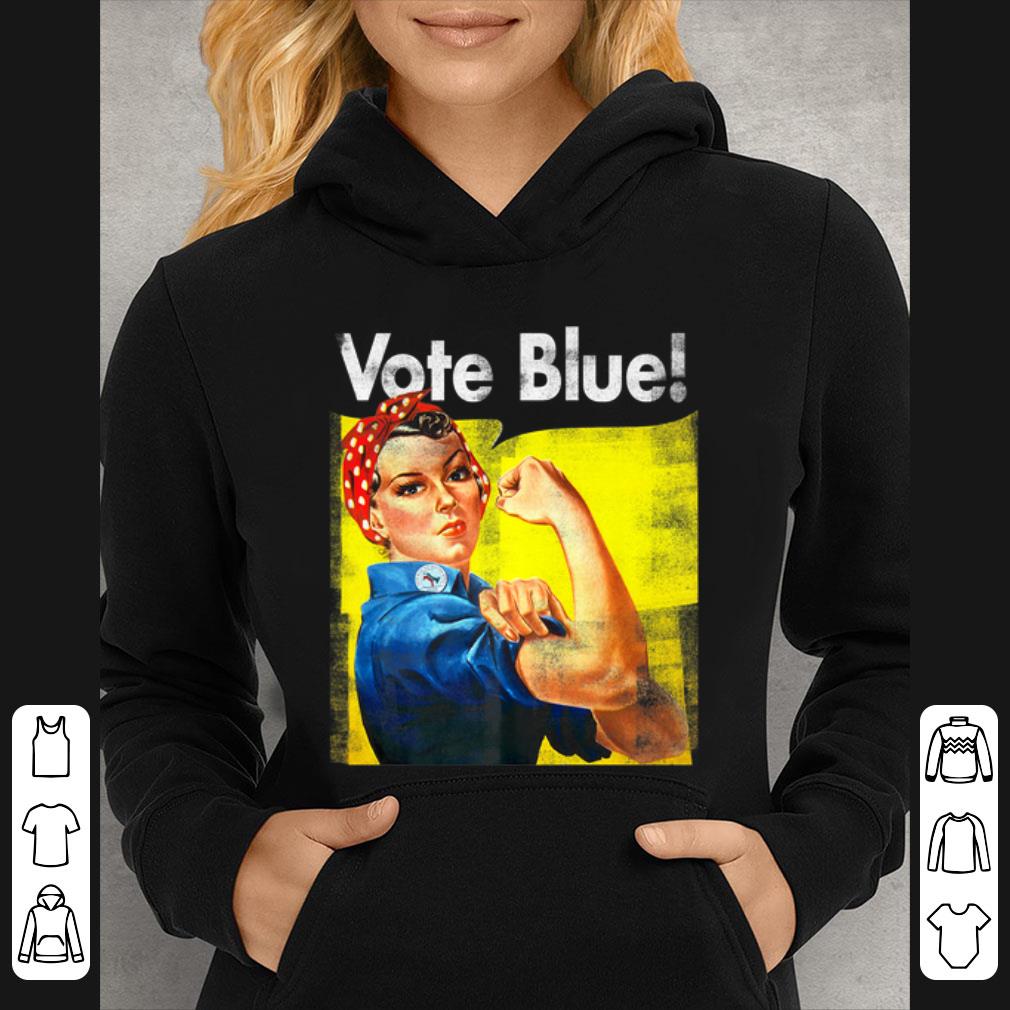 Top Democratic Rosie Riveter Blue Wave Vote Blue shirt